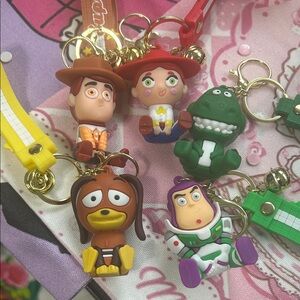 5 Toy Story keychains